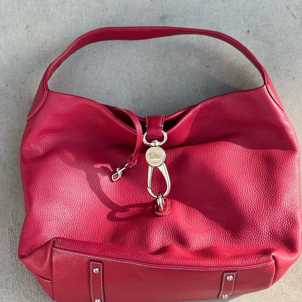 Dooney & Burke Red Leather Women's Bag